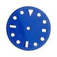 thumbnail image 4 of Esfera de reloj de 28,5 mm, esfera de reloj, accesorio de reparación luminoso, modificación portátil Azul, 4 of 8