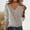 Khaki, variant on Elvqul Knited Sweater for Women Sky Blue Shirts Cotton Pullover Solid Casual Long Sleeve Ladies Sweater