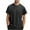 Black, variant on Fanxing Soft Tall Slim Fit Undershirt Muscle Tees Slim Fit Summer Casual Short Sleeve Tops Black,XXL