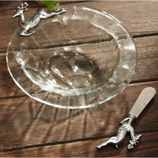 Dip Bowl & Spreader by Biltmore for Your Home 7710280 Silver -  Hong  Kong