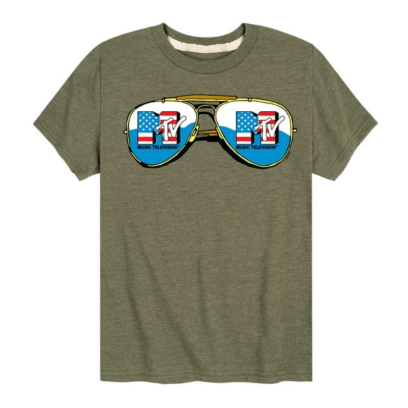 MTV Logo - Americana Aviators - Toddler And Youth Short Sleeve Graphic T-Shirt