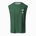 thumbnail image 4 of KPOPLK Men's Quick Dry Workout Tank Tops Breathable Gym Sleeveless Muscle Shirts for Active Men Size S,Green, 4 of 4