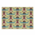 thumbnail image 1 of Cinco de Mayo Cutting Board, Colorful Funny Face Created with Mexican Culture Items, Decorative Tempered Glass Cutting and Serving Board, in 3 Sizes, by Ambesonne, 1 of 2