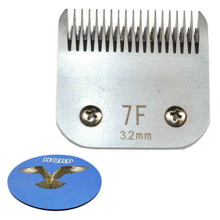 HQRP Animal Clipper Blade Size 7F (Finish) for Pet Grooming - Body work on Sporting Breeds, Terriers, Pet Poodles, Cocker Spaniels, Unmatted Cats + HQRP