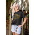 thumbnail image 3 of Do Little Lazy Lounge Chilling Funny Plus Size Crewneck Graphic Tee Shirt Brisco Brands 2X, 3 of 5