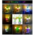 thumbnail image 2 of LED Sensor Night Light, Plug-In Night Light Color Changing Light Mushroom Decoration, 2 Pack, 2 of 5