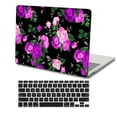 thumbnail image 3 of KSK KAISHEK Plastic Hard Shell Only for 2020 - 2019 Rel. MacBook Pro 16 inchs XDR Display Touch ID + Black Keyboard Cover Model: A2141 Flower 137, 3 of 5