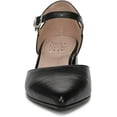 thumbnail image 3 of Naturalizer Women's Maddox Block Heel Ankle Strap Pump Black Leather 8M, 3 of 5