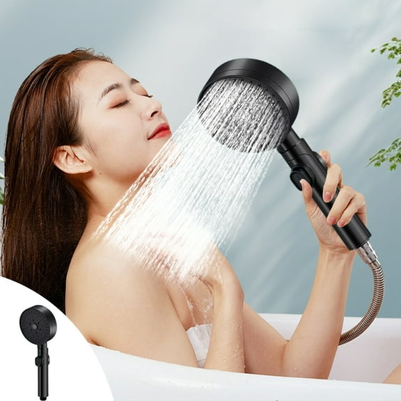 Shower Head with Handheld, CXALSSY Shower Head, High Pressure Shower Heads, Handheld Shower Heads, 7 Modes Adjustable