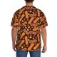 thumbnail image 3 of Balery Peanuts2 Camisa Casual de Manga Corta con Botones para Hombre, Texturizada, Estilo Cubano, para Playa, Verano-3X-Large, 3 of 5