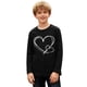 thumbnail image 4 of Camiseta de Manga Larga Impresa para Niños, Top de Cuello Suelto para Chicos Y Niñas, Ropa Diaria, Escuela, Viajes Y Regalos de Vacaciones, 4 of 5