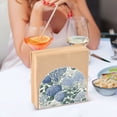 thumbnail image 3 of Yayeee Napkin Holder for Table Kitchen Paper Tissue Organization, Blue Hydrangeas Pattern, 3 of 8