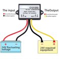 thumbnail image 4 of C121202 Dc 12v To Dc 12v 2a Waterproof Voltage Regulator Stabilizer Adapter Jikaix, 4 of 5