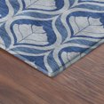thumbnail image 3 of Addison Rugs Mayfield Premium Machine Washable Transitional Stripes Navy Rectangle Rug, 10' x 14', 3 of 6