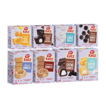 Katz Gluten Free Collection - 20 | Gluten Free, Dairy Free, Nut Free, Soy Free, Kosher| 8 Pack