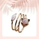 thumbnail image 4 of Qarigey Anillo de apertura para mujer, anillos de animales de cobre, joyería chapada en mano ajustable para novia para citas, joyas de regalo para Ropa, zapatos y accesorios Miscelánea Qarigey AP014533-01, 4 of 6