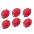 thumbnail image 1 of HILABEE 6 Pieces Quick Release Cymbal Nuts Fixing Buckle Instrument Drum Accessories Red, 1 of 9