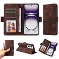 thumbnail image 1 of Funda GANGXUN para OPPO Reno 12 Pro 5G con diseño acolchado elegante, cuero PU, protección total y ajuste preciso, 1 of 5
