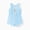 Blue, variant on Frozen Girls Rompers Cotton Elsa Graphic Bow Blue Crewneck Sleeveless Jumpsuits Outfits Baby Toddlers 2T
