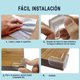 thumbnail image 3 of 20 Piezas Protectores Esquinas Y Bordes Transparentes, Adhesivo Adhesivo Pegamento Fuerte Resistente y Duradero, Esquineros Suaves para Proteger Mesa, Muebles (Tipo L), 3 of 4