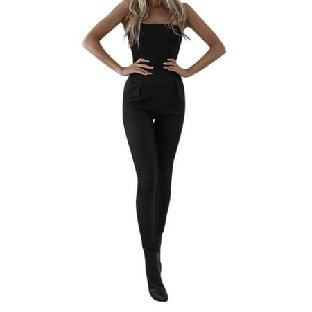Zipper Leggings Pants - Women High Waist Stretch Faux Leather Zipper Pant Skinny Tight Leggings