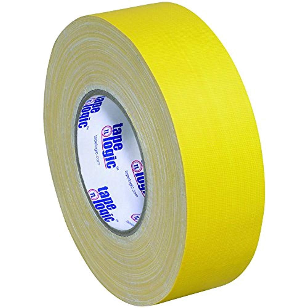 Tape Logic 11 Mil Gaffers Tape Yellow 1" x 60 Yard Roll (3 Pack)