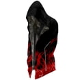 thumbnail image 2 of IROINNID Winter Jacket for Men Casual Hoodie Zipper Jacket Thermal Thicken Warm Long Sleeve Coat Plush Outerwear With Pocket Savings,Red, 2 of 6