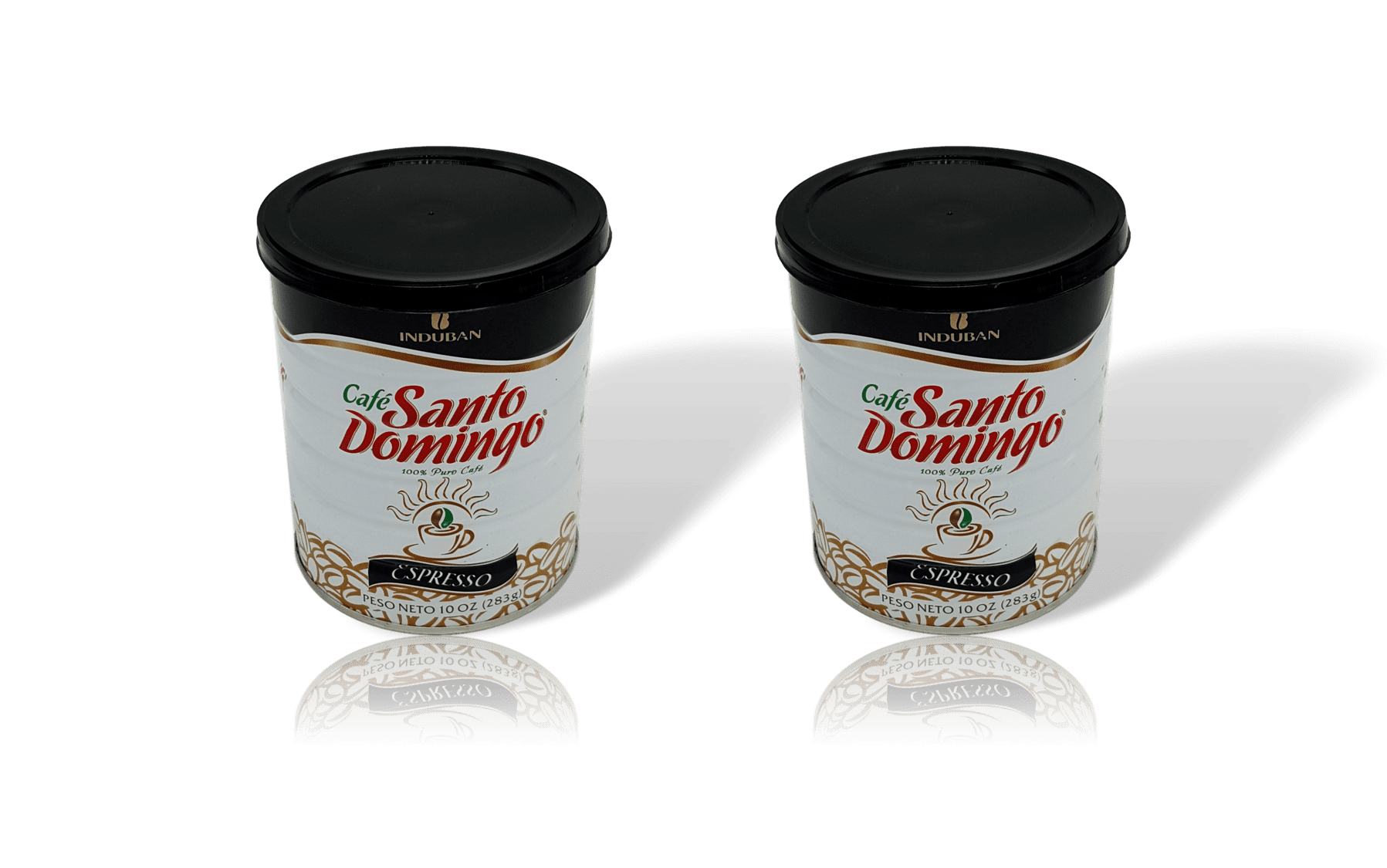 Cafe Santo Domingo Espresso Ground Coffee 10 oz Can