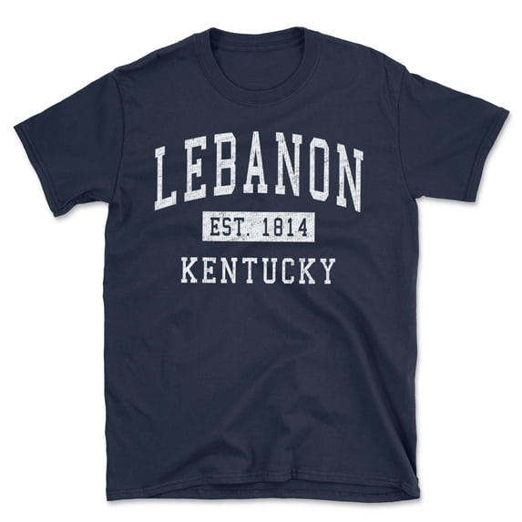 Lebanon Kentucky Classic Established Men's Cotton T-Shirt
