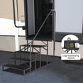 thumbnail image 6 of 5-Step Heavy-Duty RV Stairs with Handrails, Non-Slip Mats - Portable for Camper, Hot Tub, Porch & Pool (660Lbs Capacity), 6 of 6
