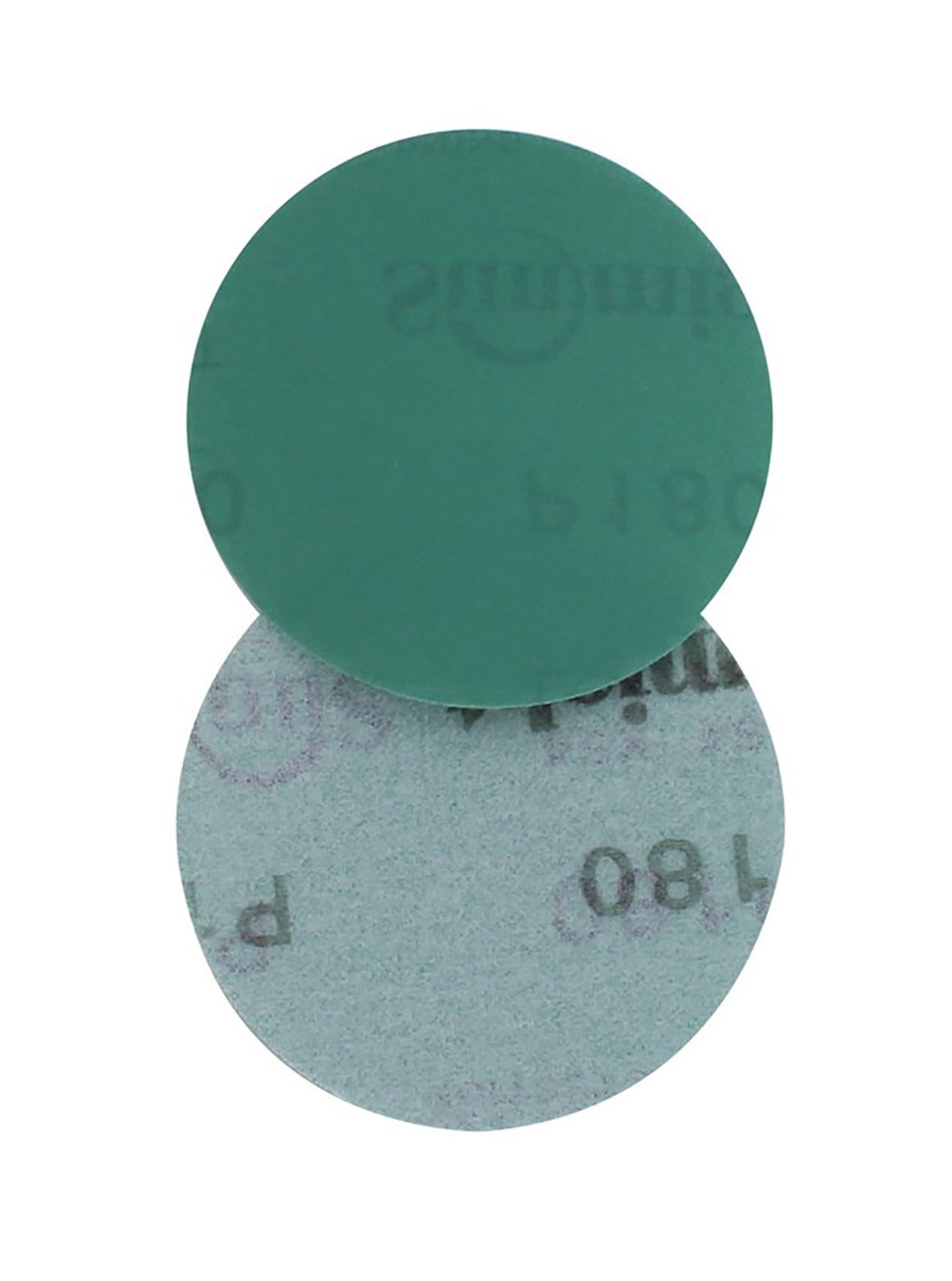 Sunmight 54210 3' 180 Grit Film Sanding Disc (No Holes), 50 Pieces