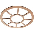 thumbnail image 2 of 18"OD x 6 1/2"ID x 1/4"T Grace Wood Fretwork Pierced Ceiling Medallion, Cherry, 2 of 3