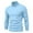 Light Blue, variant on HAiming Men's Turtleneck Sweater Solid Color Long Sleeve Slim Knitted Pullover Sweater 2025 Fall Winter Casual Jumper
