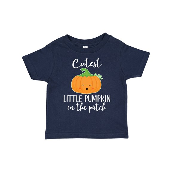 Inktastic Halloween Cutest Little Pumpkin in the Patch Boys or Girls Toddler T-Shirt