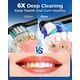 thumbnail image 5 of TEETHEORY Cepillo de dientes eléctrico giratorio para adultos con 8 cabezales de cepillo (2 tipos), cepillo de dientes eléctrico de limpieza profunda de 4 modos con potencia recargable y temporizador, 5 of 5