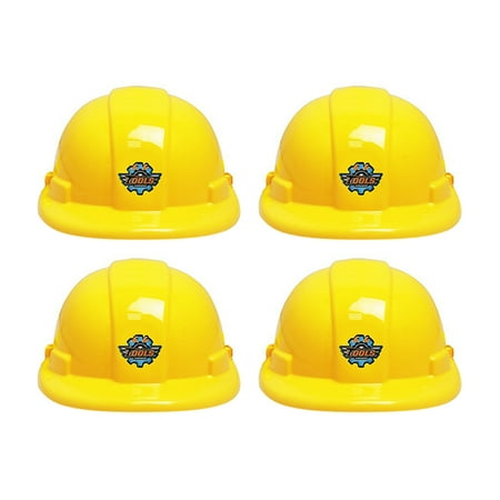 

Etereauty Hat Hats Safety Kids Construction Party Cone Hard Helmet Builder Traffic Miniature Protector Children Engineering