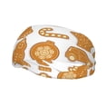 thumbnail image 2 of Goofa Christmas Elements Pattern Sweatbands Sports Headband for Men & Women,Moisture Wicking Athletic headband,Breathable Sweatband,Sports accessories,Workout gear, 2 of 9
