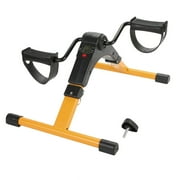 Exercise Peddler for Seniors, Foldable Pedal Eerciser, Cycling Trainer LCD Display Exercise Bike Workout Machine, Pedal Exerciser with Digital Display