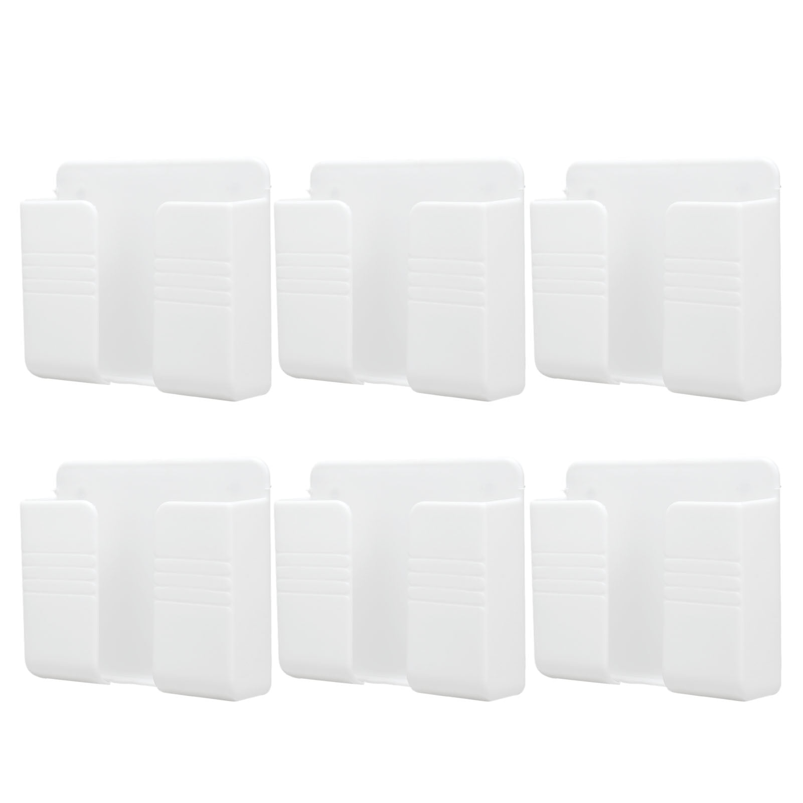Wall Phone Rack,6Pcs Wall Mount Phone Phone Stand Wall Phone Stand Multi-Functional