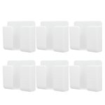 Téléphone mural,6Pcs Support mural Téléphone Stand Wall Phone Stand Multi-fonctionnel