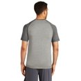 thumbnail image 2 of Sport-Tek PosiCharge Tri-Blend Wicking Raglan Tee ST400, 2 of 4