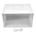 thumbnail image 2 of Caja de zapatos LED, caja de zapatos LED Vitrina de zapatillas de deporte con voz Vitrina de zapatos transparente Rendimiento lleno de energía, 2 of 8