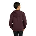 thumbnail image 2 of Sport-Tek Youth Pullover Hooded Sweatshirt-XS (Maroon), 2 of 6