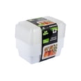 thumbnail image 1 of Café Express Contenants Rectangulaires pour Emporter avec Couvercles, 1250 ml, 15 Ensembles, 1 of 3