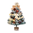 thumbnail image 1 of Brillantes adornos para es de Navidad DIY Craft de Navidad artificial Mesa brillante Mini de Navidad para decoración del hogar Mesa 60cm Soledad Árbol de mesa, 1 of 10
