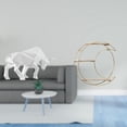 thumbnail image 2 of Figura Coleccionable Moderna De Toro De Resina, Escultura Para Entrada, Mesa, Escritorio, Estante U Oficina. Incluye Estante Multifuncional Para Colgar En La Pared, Ideal Para Ahorrar Espacio Y, 2 of 8