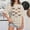 Beige, variant on Graphic Tennis Tees for Women %E2%80%99s T-Shirts Oversized Tee for Everyday Wear with Sun Moon Graphic Casual Crewneck Short Sleeves in Gray Beige M