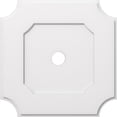 thumbnail image 1 of Ekena Millwork CMP26LE-03000 26 Po OD x 3 Po ID Carré Locke Architectural Grade PVC Contemporain Médaillon de Plafond, 1 of 4