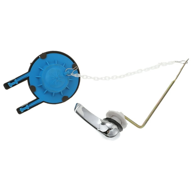 Toilet Handle Replacement Flapper Lever Tank Flush Plug Lift Chain