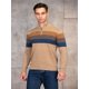 thumbnail image 5 of Jersey de retales para hombre, suéter informal de algodón con cremallera y cuello simulado, suéter cálido a la moda de invierno para hombre, 5 of 5